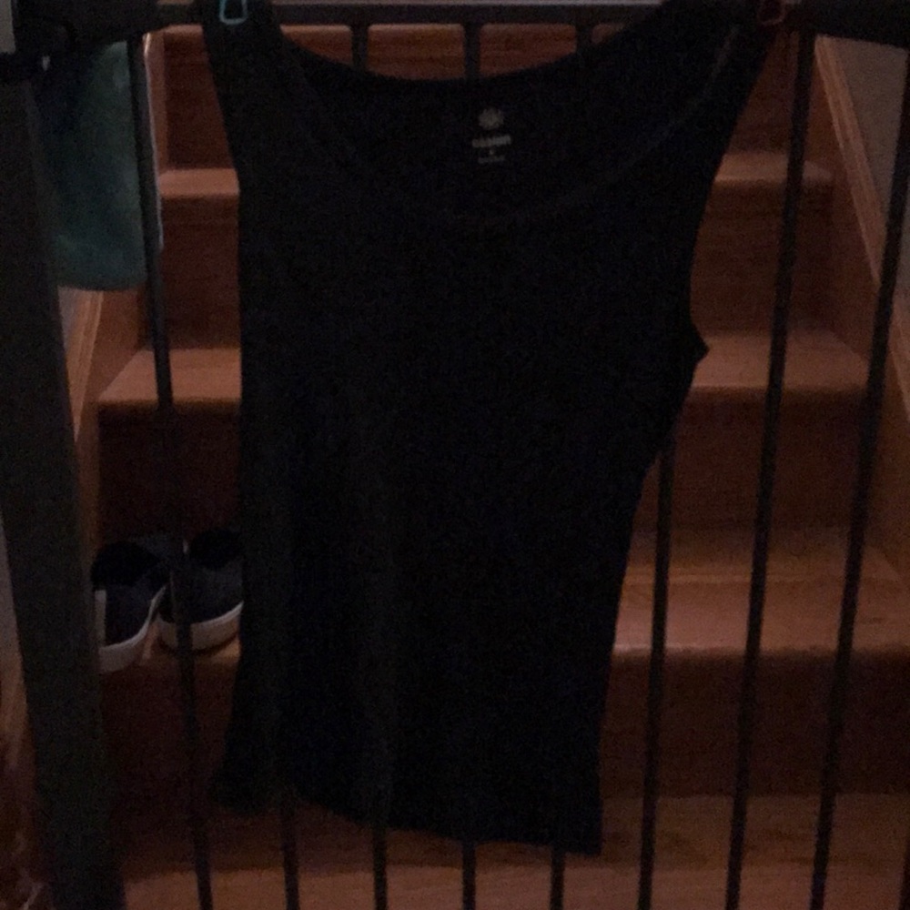 A black tank top